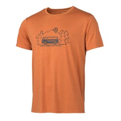 Camiseta TERNUA LOGNA para hombre color naranja