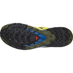 suela zapatillas Salomon Xa Pro 3d V9 GTX para hombre color amarillo y negro