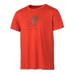 Camiseta TERNUA LOGNA 3.0 para hombre color naranja