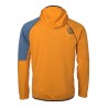 espalda de chaqueta ternua rakker capucha color naranja
